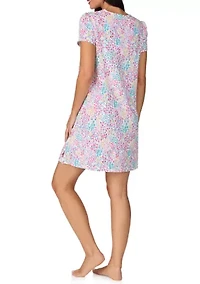 Women's Short Sleeve Sleepshirt