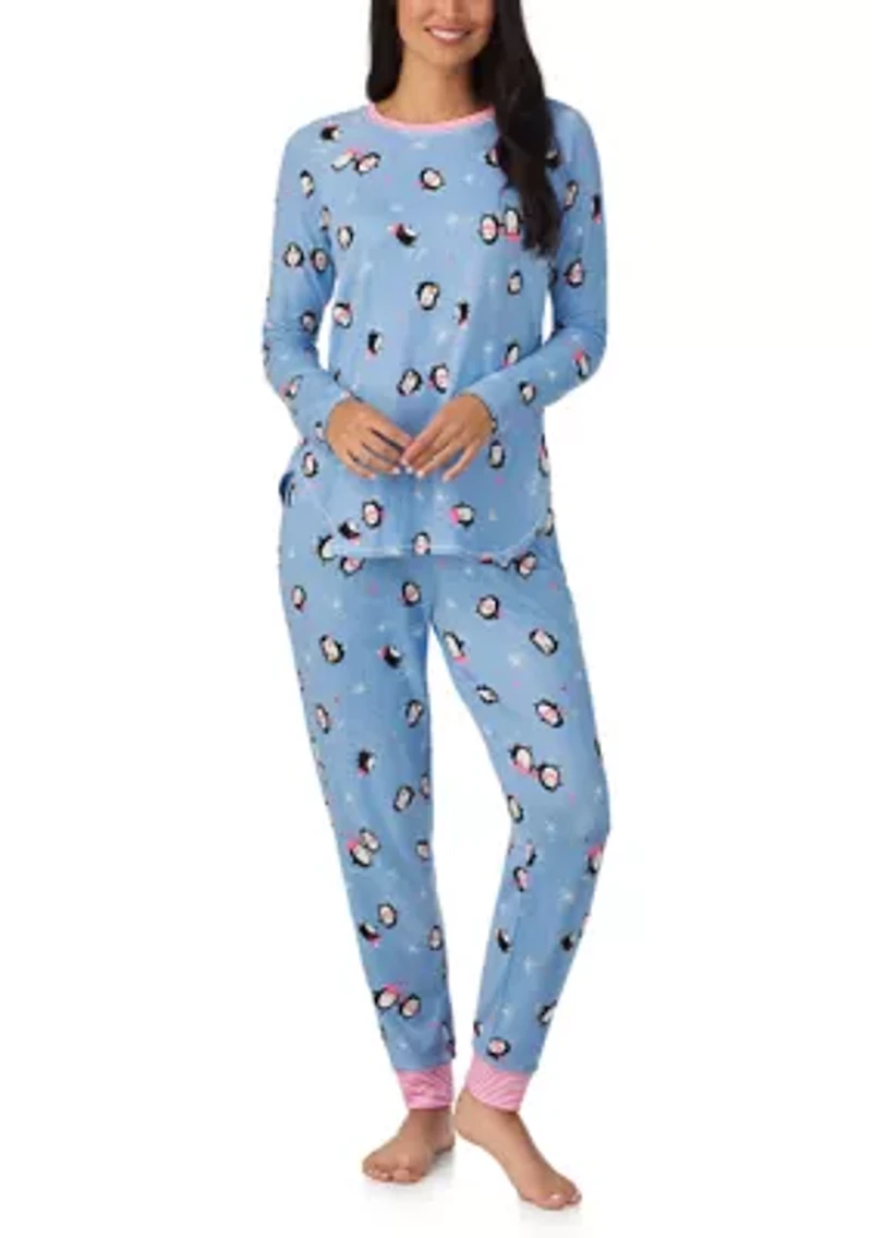 Long Sleeve Jogger Pajama Set