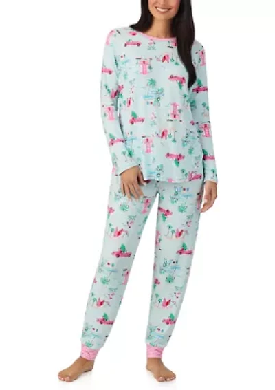 Long Sleeve Jogger Pajama Set