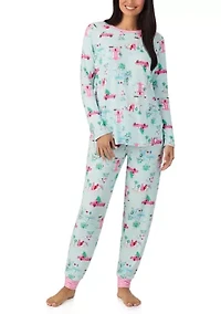 Long Sleeve Jogger Pajama Set