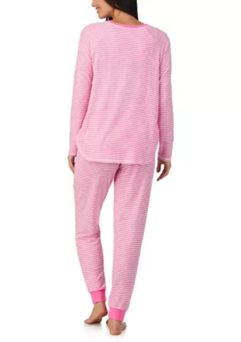 Long Sleeve Jogger Pajama Set