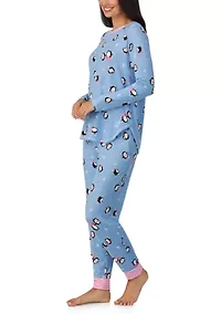 Long Sleeve Jogger Pajama Set