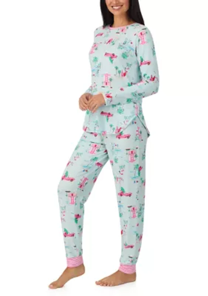 Long Sleeve Jogger Pajama Set
