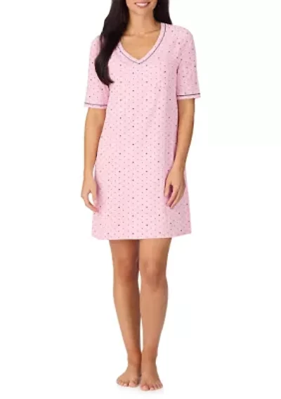 Moisture Wicking Elbow Sleeve Sleep T-Shirt