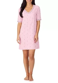 Moisture Wicking Elbow Sleeve Sleep T-Shirt