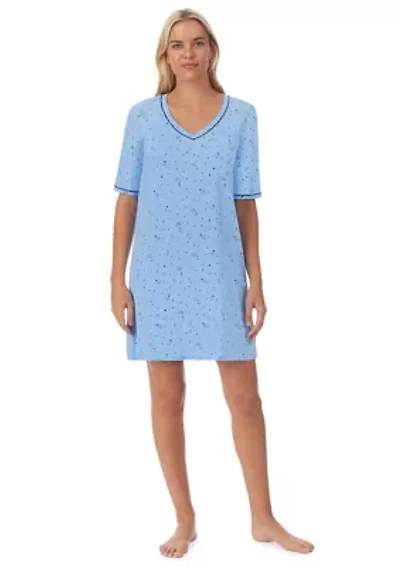 Moisture Wicking Elbow Sleeve Sleep T-Shirt