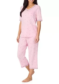 Women's Moisture Wicking 2-Piece Pajama Set