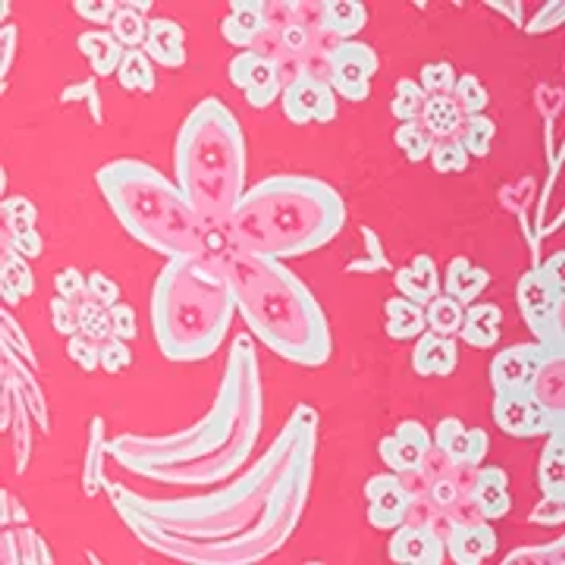 Plus Short Sleeve Notch Collar Cropped PJ Set