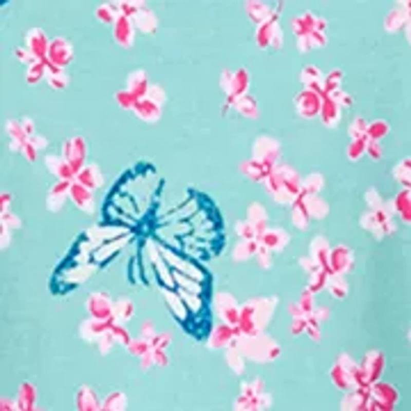 Women's Short Sleeve Cropped Pant Pajama Set