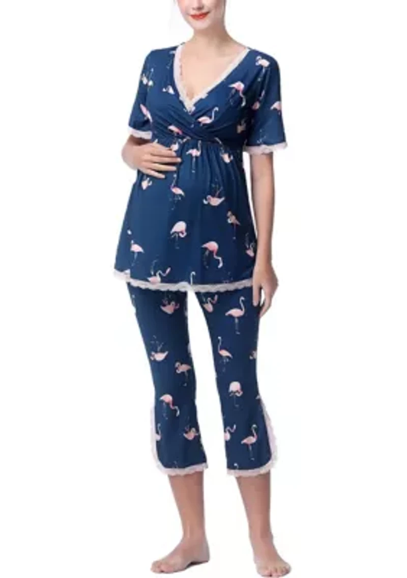 Koi Maternity Nursing PJ Set