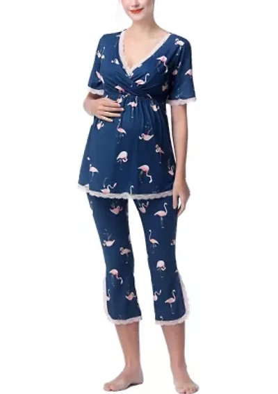 Koi Maternity Nursing PJ Set