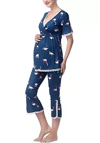 Koi Maternity Nursing PJ Set