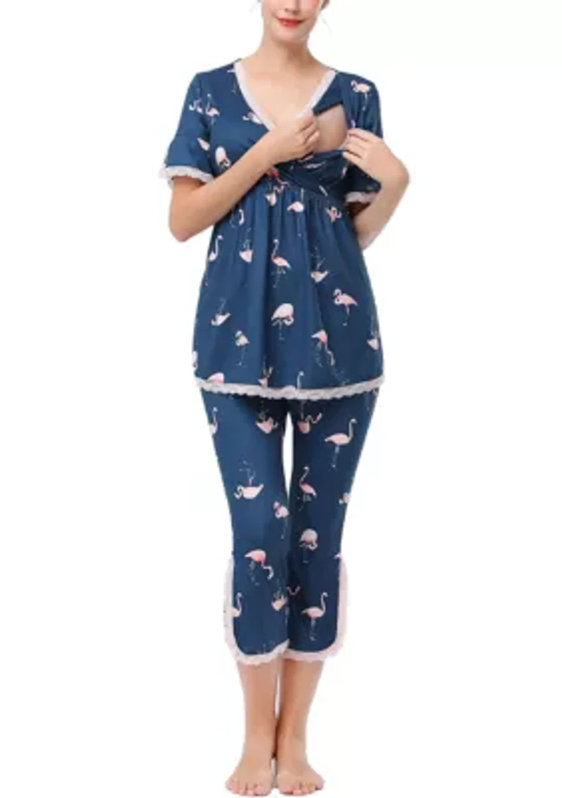 Koi Maternity Nursing PJ Set