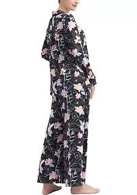Lia Maternity/Nursing Floral Print Pajamas
