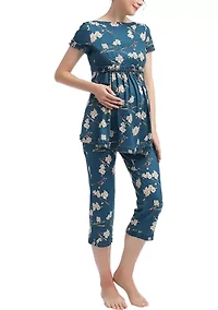 Zadie Maternity Nursing PJ Set