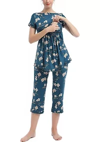 Zadie Maternity Nursing PJ Set