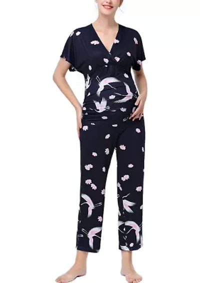 Birdie Maternity Nursing PJ Set