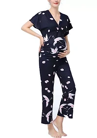 Birdie Maternity Nursing PJ Set