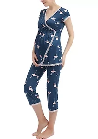 Addison Maternity Nursing PJ Set