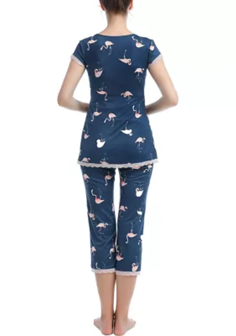 Addison Maternity Nursing PJ Set