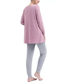 Emilia Maternity/Nursing Lounge Sweatshirt & Jogger Pants