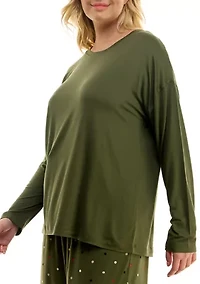 Plus Luxe Long Sleeve Sleep T-Shirt