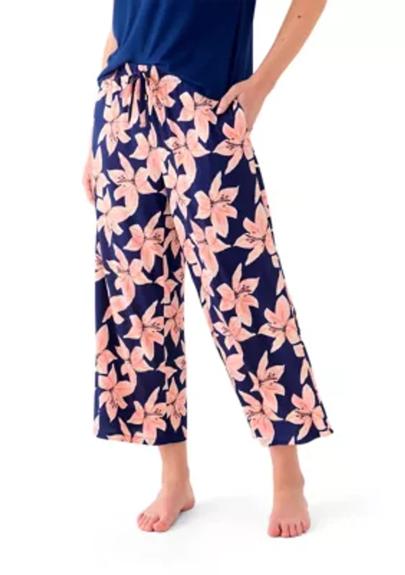 Women's Wide Leg Sleep Pants