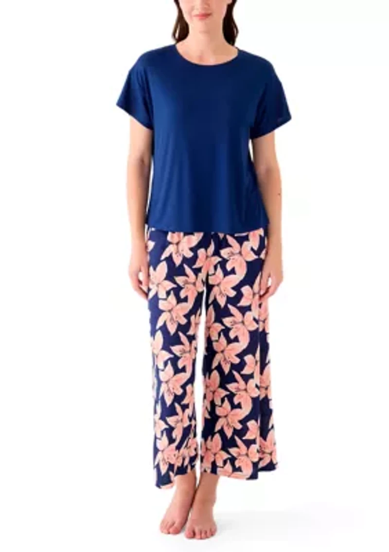 Women's Wide Leg Sleep Pants