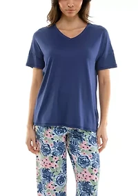 Women's Short Sleeve Lush Luxe Sleep T-Shirt