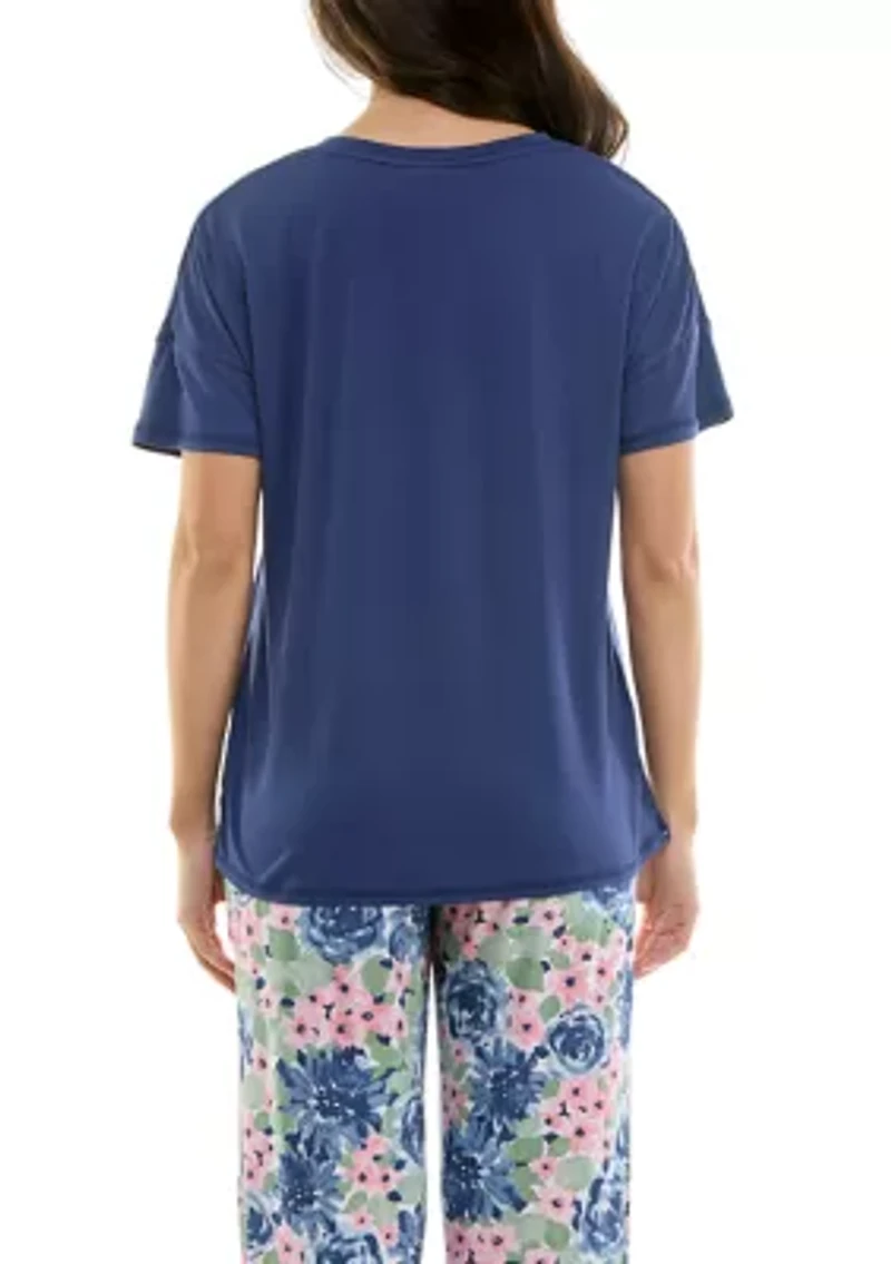 Women's Short Sleeve Lush Luxe Sleep T-Shirt