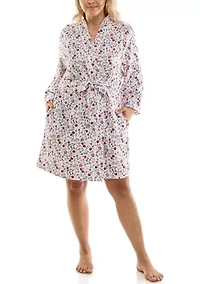 Plus Waffle Wrap Robe