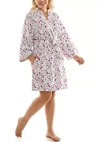 Plus Waffle Wrap Robe