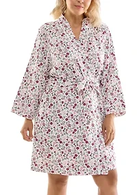 Plus Waffle Wrap Robe