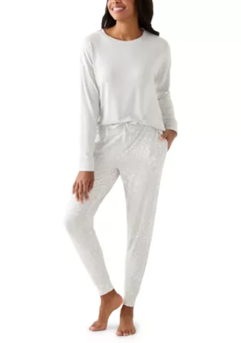 Knit Folded Pajama Set