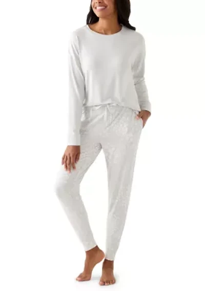 Knit Folded Pajama Set