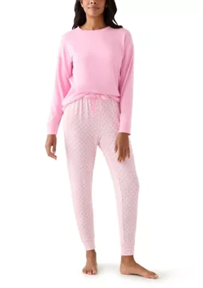 Knit Folded Pajama Set