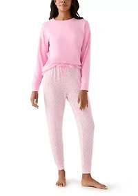 Knit Folded Pajama Set