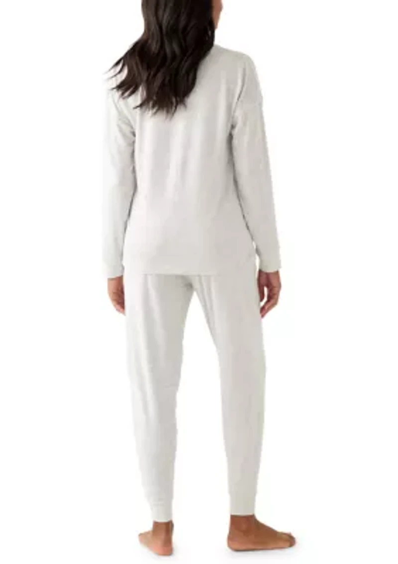 Knit Folded Pajama Set