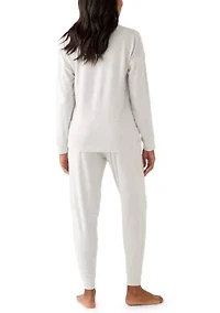 Knit Folded Pajama Set