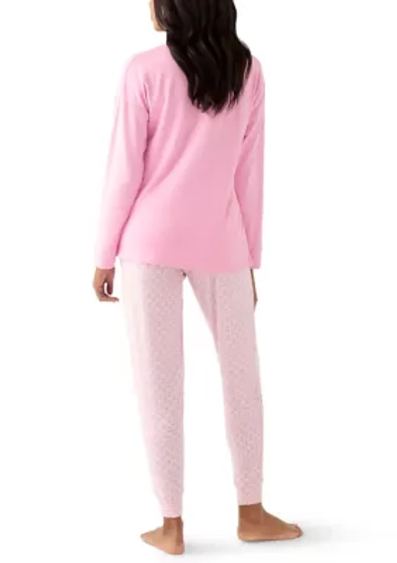 Knit Folded Pajama Set