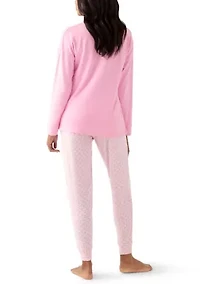 Knit Folded Pajama Set