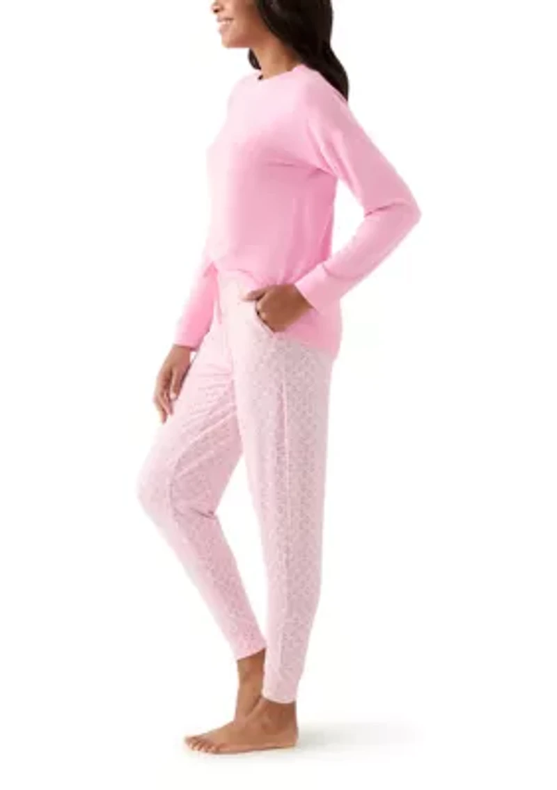 Knit Folded Pajama Set