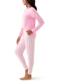 Knit Folded Pajama Set