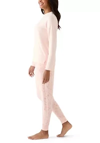 Knit Folded Pajama Set