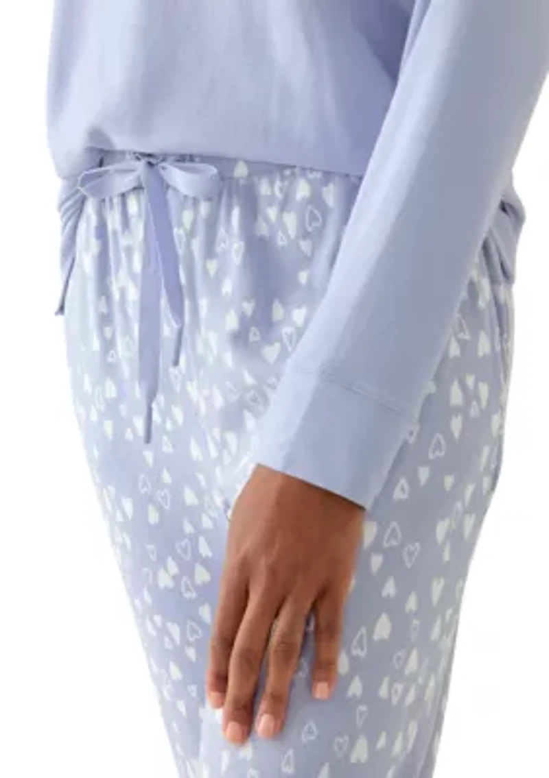 Knit Folded Pajama Set