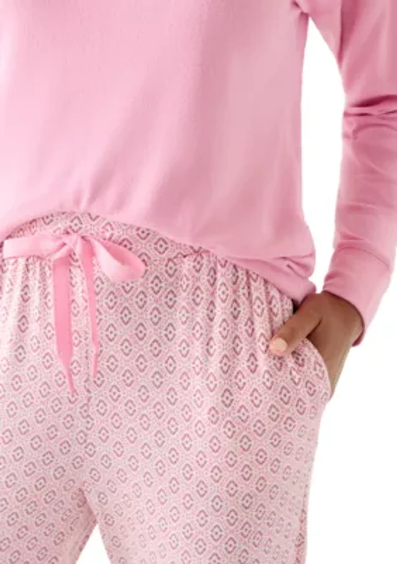 Knit Folded Pajama Set