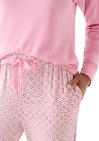 Knit Folded Pajama Set