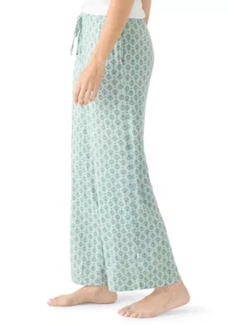Women's Wide Leg Pajama Pants
