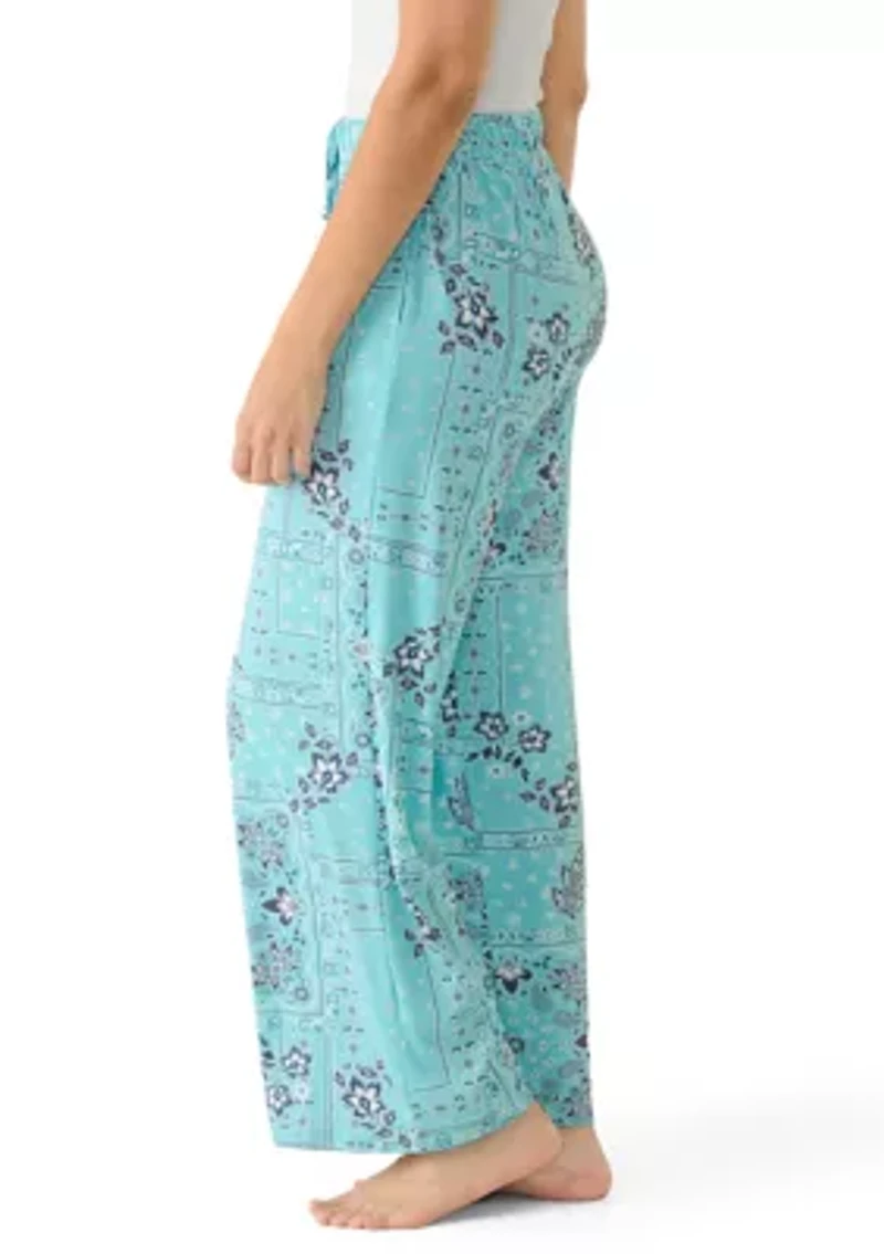 Women's Wide Leg Pajama Pants
