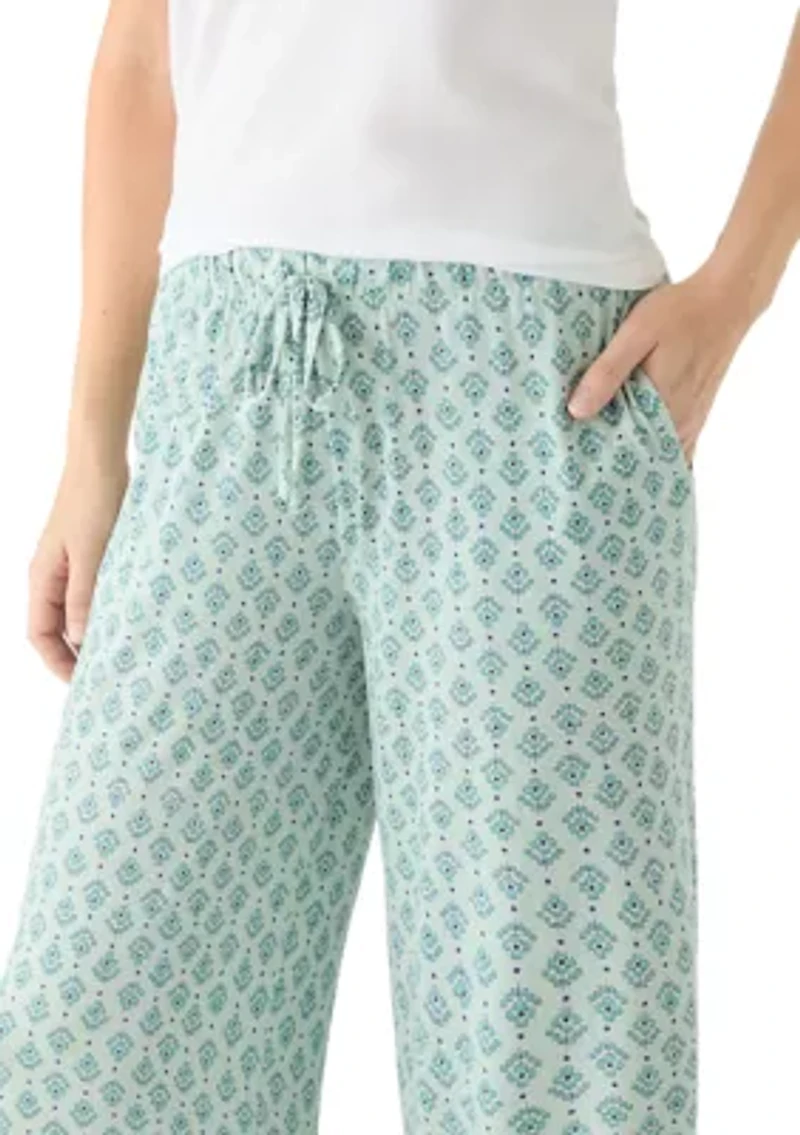 Women's Wide Leg Pajama Pants